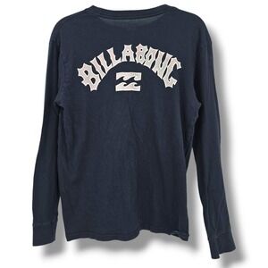 Billabong Graphic Long Sleeve T-Shirt Premium Cotton Top‎ Small